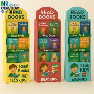 ขาตั้งโชว์รูปภาพแบบ 3 ชิ้น รุ่น Comb Menu Pin Jibbitz ผลิตจากกระดาษแข็งรีไซเคิล เป็นมิตรกับสิ่งแวดล้อม เหมาะสำหรับซูเปอร์มาร์เก็ตและกิจกรรมส่งเสริมการขายกลางแจ้ง - Product Image 1