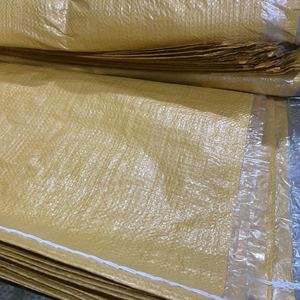 ถุงผ้าเคลือบสีเหลืองกันน้ำ 60 แกรม รับน้ำหนัก 10-50 กก. สำหรับการขนส่งและบรรจุภัณฑ์แบบยกชุด - Product Image 3