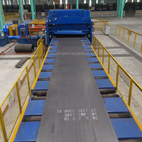16x2000mm Ligne de production de déroulage, de nivellement, de coupe et d'empilage CNC ligne coupée à longueur bobine d'acier CTL machine Made in China