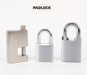 JIXIN Heavy Duty 50mm Seguridad Latón Candado D-Type Industrial Venta al por mayor Cerradura de puerta de gabinete - Product Image 1