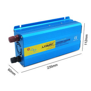 UPS Doméstico de 1000W/2000W, Onda Sinusoidal Pura, 60HZ, 12V a CA 110V, Convertidor de Corriente con Enchufe Americano, Monofásico, con Doble Puerto USB - Product Image 3