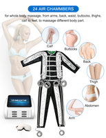 Appareil de massage multifonctionnel pour le corps et les yeux, combinant pression d'air, vibration et chaleur pour la détoxification et la réduction de la cellulite