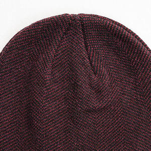 Bonnet de style streetwear pour adultes, bonnet de sport performant, bonnet en tricot extensible anti-transpiration pour l'hiver en extérieur - Product Image 6