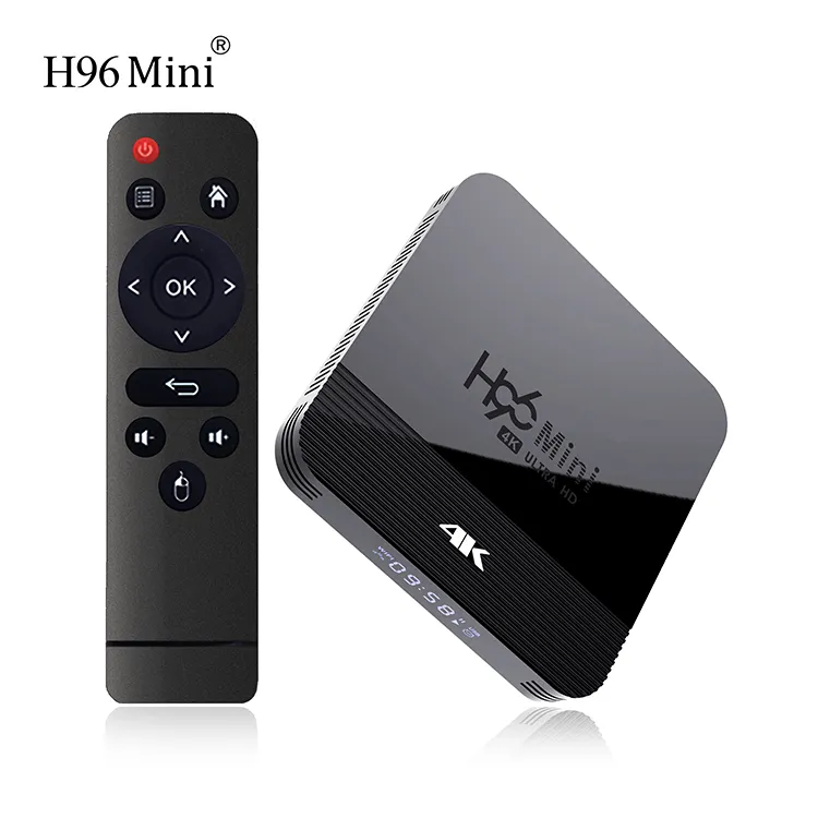Manufacturer H96 MINI H8 4k android tv box Android 9.0 USB 2.0 100M net port shenzhen new set top box
