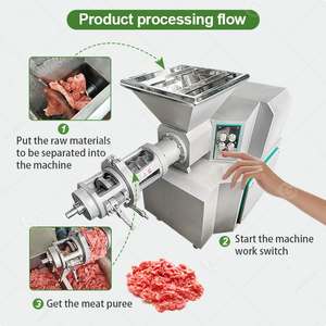 อกไก่แช่แข็ง ตัดกระดูก แช่เย็นอุณหภูมิต่ำ สำหรับอุตสาหกรรมสัตว์ปีก ความจุสูง สแตนเลส แยกเนื้อออกจากกระดูกด้วยเครื่องจักร - Product Image 4