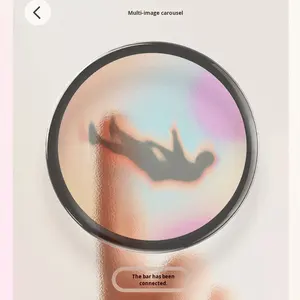 アルミニウム合金製電子バッジ（電子バーレット）二次元ディスプレイタッチスクリーン、流行のアニメ周辺機器 - Product Image 3