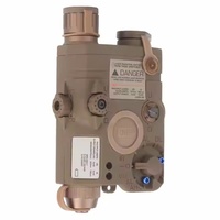 Chasse en plein air Rouge Vert Tactique Red Dot Sight Portée Laser Sight Avec Lampe De Poche