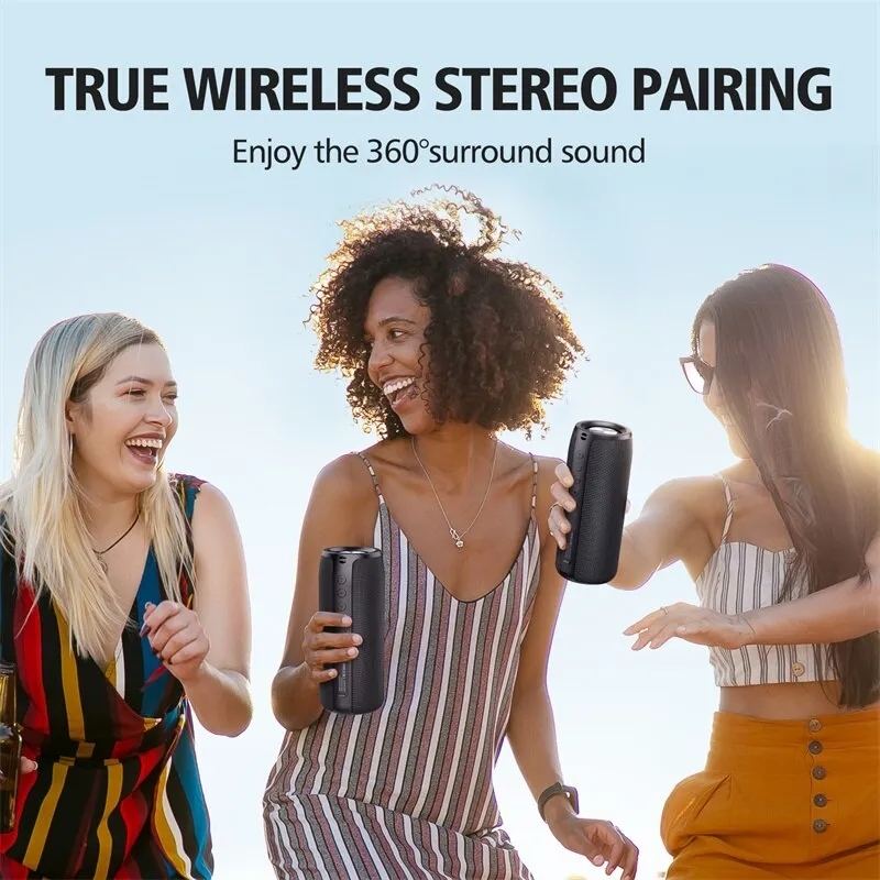 Zealot Altavoz Ceiling 40W Column Array Speaker Small Stereo Portable Fabric Subwoofer Supports Wireless Charging Outdoors · image 5