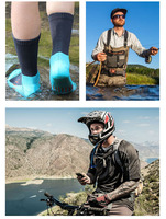 Chaussettes respirantes imperméables Unisexe Nouveauté Ski Trekking Randonnée Marche Extérieur Wading Trail Running Chaussettes