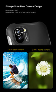 Großhandel UNIWA W555 Doppel kamera Seiten taste für SOS oder <span class=keywords><strong>PTT</strong></span> Teppich Mobile Smartphone - Product Image 6