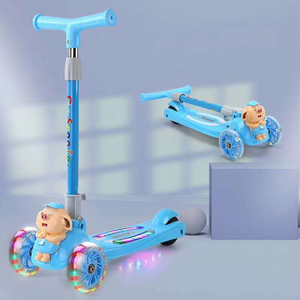 2020 nouveaux Produits Un Clic Pliant <span class=keywords><strong>Scooter</strong></span> Bébé Avec Lumière Et Musique - Product Image 4