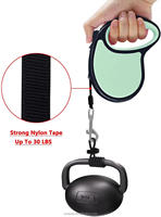 Correa de perro retráctil automática de 3m y 5m, cadena de Tractor de poliéster de estilo de moda Simple moderna para cintas de entrenamiento para caminar