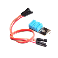 Module de capteur de température et d'humidité DHT11, capteur numérique de température et d'humidité 3.3V-5V avec fils Dupont