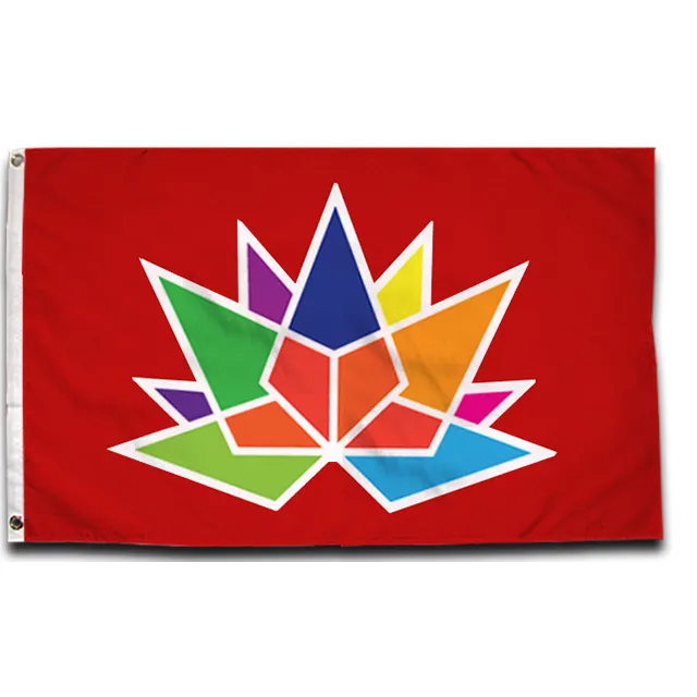 Bandera promocional de alta calidad, bandera personalizada grande barata