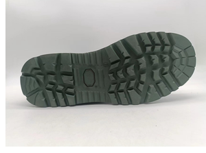 Botas de Combate TSB21 DMS de Cuero Vacuno y Gamuza Verde - Product Image 4