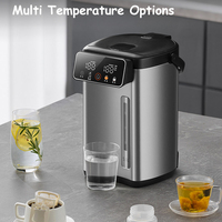 Artículos Eléctricos, Termo Eléctrico de Acero Inoxidable Aislado con Pantalla LED de Temperatura Variable, 5L, Precio de Fábrica