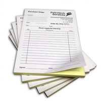 Impresión de Libros NCR Personalizados, Recibos Duplicados sin Carbón, Facturas, Libros Fiscales con Papel Offset y Couché, Papel para Escribir, Cartón/Papel Kraft