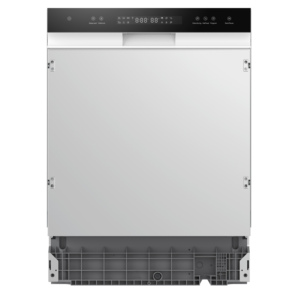 <span class=keywords><strong>Lave</strong></span>-<span class=keywords><strong>vaisselle</strong></span> <span class=keywords><strong>semi</strong></span>-encastrable EU 60 cm avec ventilateur de séchage pour la maison, capacité 12 couverts - Product Image 1