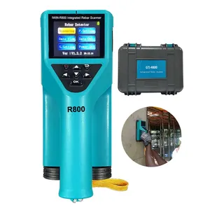 Prezzo di fabbrica portatile ad alta precisione R800 integrato Rebar X Ray Detector Scanner di rinforzo del calcestruzzo Rebar Finder