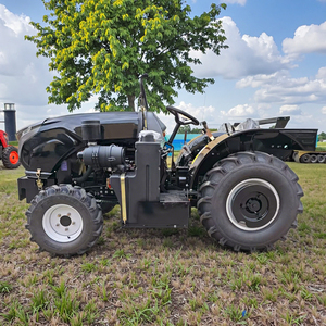 <span class=keywords><strong>Pas</strong></span> <span class=keywords><strong>cher</strong></span> 4x4 WD 80HP tracteur tout-terrain pneu tout terrain tracteur hydraulique levage Agriculture Irrigation tracteur avec moteur EPA - Product Image 4