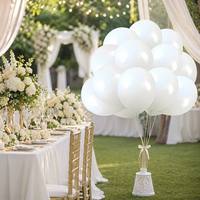 Vente en gros de ballons en latex naturel standard de 10 pouces, lot en vrac, multicolores, décoration de fête d'anniversaire, mariage, gonflables à l'hélium