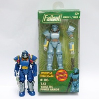 Figurine Mainan Model Kit Plastik ABS Kustom 3,75 Inci Robot Militer Metalik Video Game Figur Aksi Artikulasi Gantungan Kunci