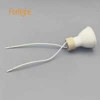 Céramique Gu5.3 Gu10 Pin Led Mr16 7 Watts Pièces Raccords Titulaire Luminaires Socket Accessoires Base 10cm 250V