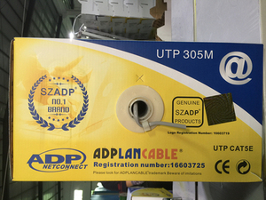 Câble LAN UTP blindé CAT5e 24AWG 5m avec blindage en aluminium et <span class=keywords><strong>isolation</strong></span> PE, gaine en PVC/LSZH pour Ethernet industriel intérieur/extérieur - Product Image 6
