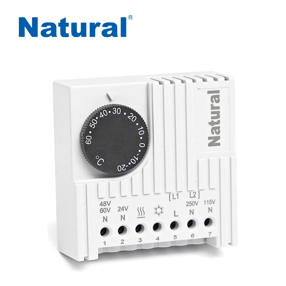 Natuurlijke NTL-8000 Ce Rohs Thermostaat Temperatuurregelaar Geen Nc Digitale Thermostaat Voor Koeling En Verwarming Van Bimetaal