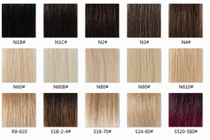 50+ Different Balayage T Colors Hair Extension Swatch Tape Hair for Wholesale Customers and Salon <strong>Stylists</strong> - Product Image 2