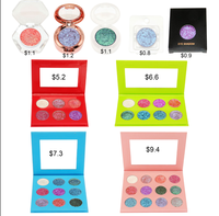 Kundenspezifischer Großhandel DIY Hochpigmentierter Holographischer Chamäleon-Lidschatten Private Label OEM Multichromer Chamäleon-Einzellidschatten