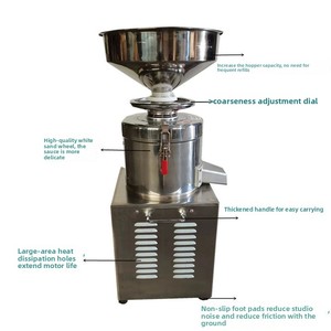Machine de broyage industrielle automatique pour la production de beurre de sésame et de pâte de cacahuètes - Product Image 4