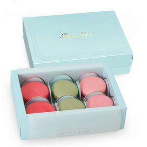 PinYuanXing OEM&ODM FACTORY Custom Made Macaron Gift Box White Macaron Boxes