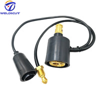 Adaptateur de connexion Transform | Convertisseur industriel certifié Iso Dinse pour torche de soudage