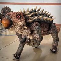 Animatronik Yürüyen Dinozor Robot Köpek Dört Ayaklı Biyonik T-Rex Akıllı Uzaktan Kumandalı Dino AI Açık Hava Alışveriş Merkezi