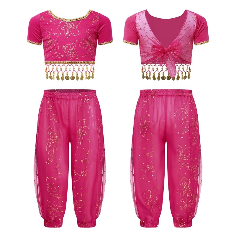 Hot Pink 2Pcs/Set