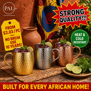 Mug Moscow Mule en acier inoxydable martelé, directement de l'usine, 3 couleurs, idéal pour le camping, cadeau, vaisselle pour la maison et l'extérieur - Product Image 5
