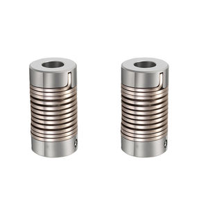 Acoplador de tornillo de bola de acoplamiento de flor de ciruelo de eje flexible de aluminio y motor paso a paso - Product Image 1