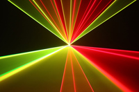 Iluminación láser de escenario a todo color RGB de 15W