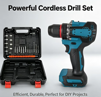 Perceuse sans fil compatible avec le kit de perceuse électrique sans balais, perceuse-visseuse électrique 21V 85N.m à vitesse variable
