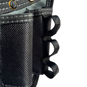 Free Sample Multipurpose bags Polyester Tool Pouch <b>Belt</b> Sturdy Carpenter and Electrician <b>Work</b> <b>Belt</b> with Durable Zipper Closure - Product Image 3