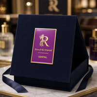 Parfum de Luxe en Bois de Santal Arabe en Gros pour Femmes et Hommes, Parfum Floral Boisé à la Rose Longue Durée, Marque Privée OEM Personnalisée