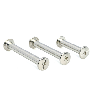 Bag Hardware SS304 SUS Leather Stud Nail Belt <strong>Chicago</strong> Screws 4mm Rivets for Photo Albums Crafts Wallet Bag <strong>Parts</strong> Accessories - Product Image 4