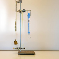 Expériences de physique Dynamomètre à cylindre Tensiomètre à cylindre Instrument d'enseignement à l'échelle à ressort Newton