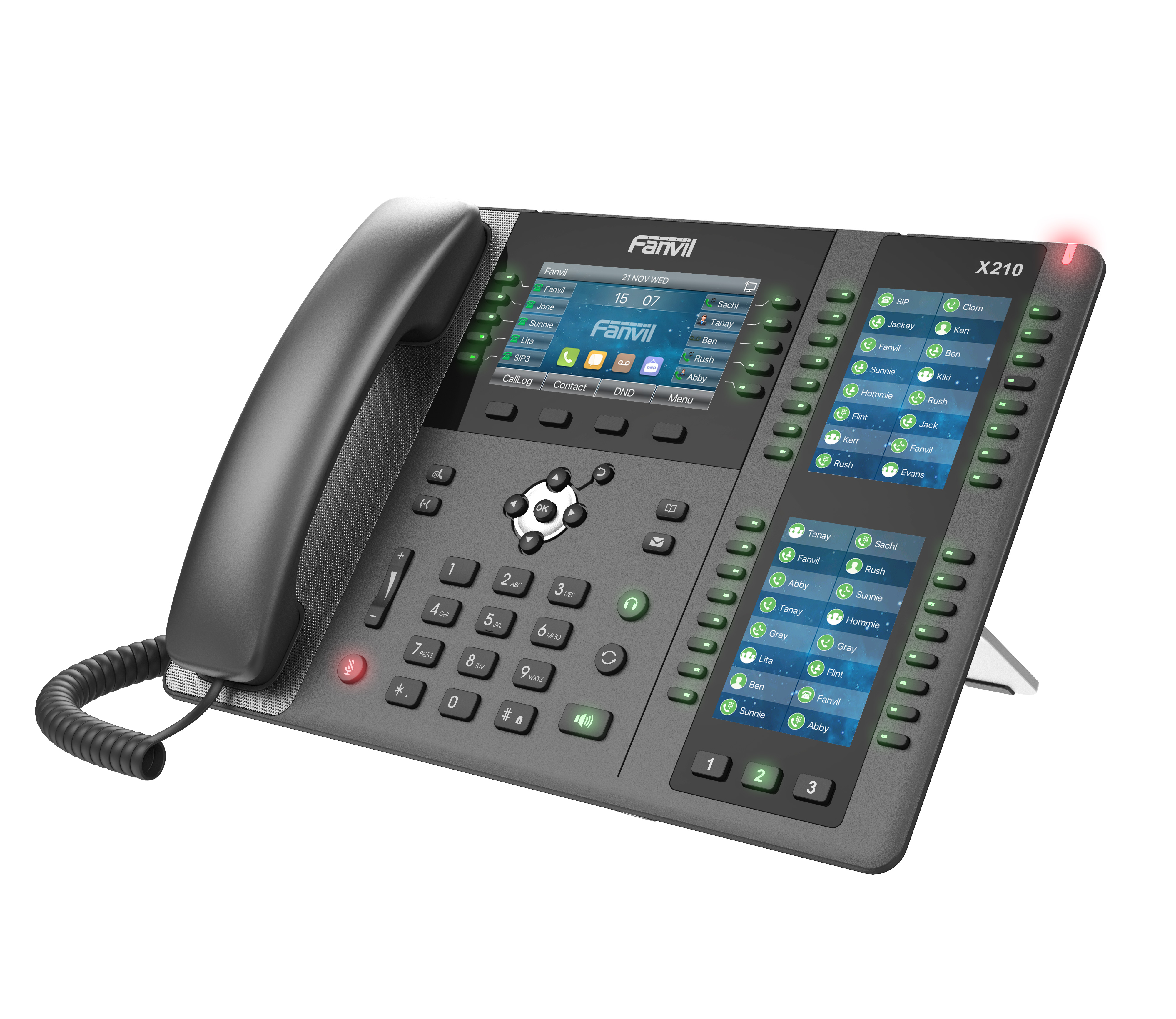 ราคาต่ำมืออาชีพ Fanvil X210องค์กร IP ระบบโทรศัพท์สำหรับธุรกิจโทรโทรศัพท์ Voip