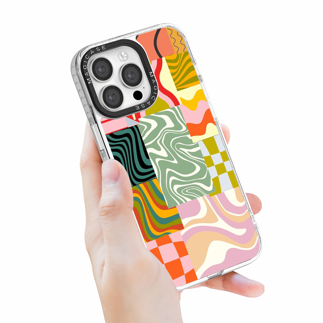 High Quality Magnetic Wireless Shockproof Custom logo UV Printing Phone case Removable Back Cover for iphone 17 Pro Max