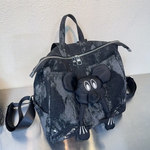 Fashionable Camouflage canvas <b>Backpack</b> With Cartoon Doll Character Wholesale Fashion Women & Girls Leather <b>Backpack</b> - Product Image 4