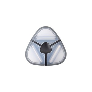 قطاعة مطبخ يدوية من الفولاذ المقاوم للصدأ 3 في 1 ، أدوات بلاستيكية مثلثة متنوعة - Product Image 5