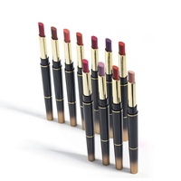 Ensemble de rouges à lèvres et doublure 2 en 1, Waterproof, hydratant, nouveau Design, 2 en 1, livraison gratuite