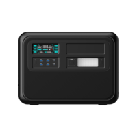 Station d'alimentation portable compacte ZP4000 avec écran LCD intelligent et lumière LED intégrée pour le camping, les voyages et la sauvegarde d'urgence